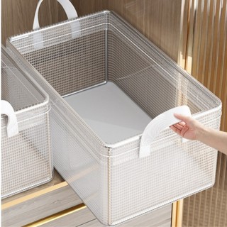 Kit 2/4/6 Caixa Organizadora Dobrável Roupas e Gavetas Organizadas Multiuso Feita em PVC …