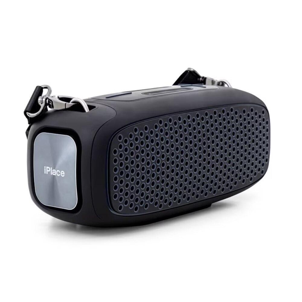 Caixa de Som Energie L55 Originais iPlace, Preto e Azul Petróleo em Oferta na Shopee