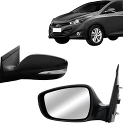 Retrovisor Externo Hb20 2013 2014 2015 2016 Elétrico Com Pisca