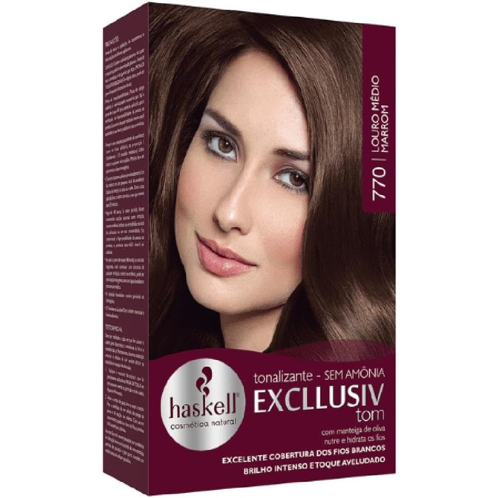 KIT TONALIZANTE 770 LOURO MEDIO MARROM 40G em Oferta na Shopee