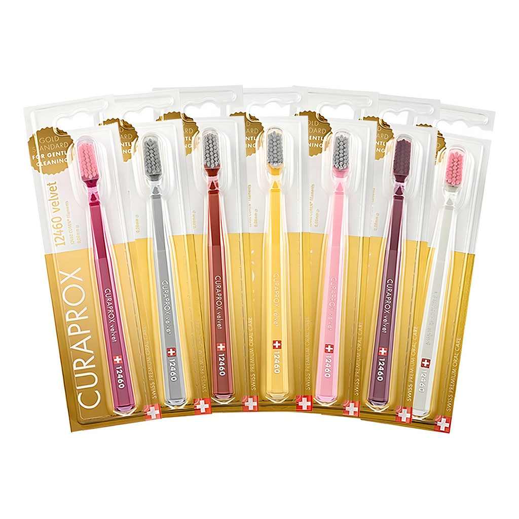 Curaprox Escova Dental Velvet Cs 12460 Cerdas Cores Variadas