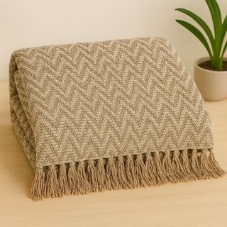 Manta Para Sofá fibra de coco com Algodão Luxo Gigante 270x260 Tipo Capa De Sofá / manta para cama de casal