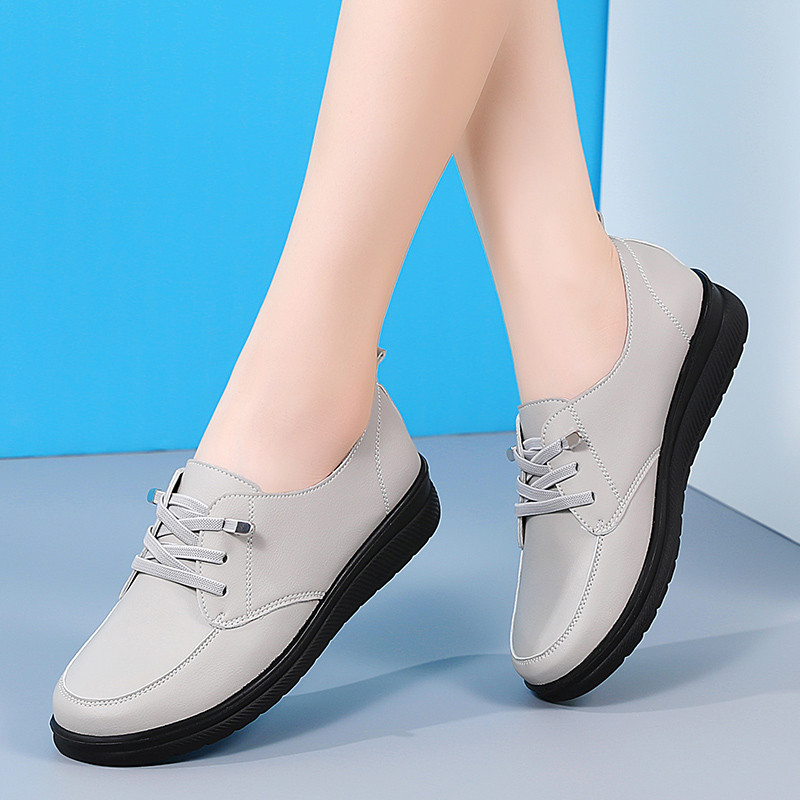 Sapatos Femininos de Moda, Novos Sapatos Planos Versáteis com Faixa Elástica para Uso Casual em Oferta na Shopee