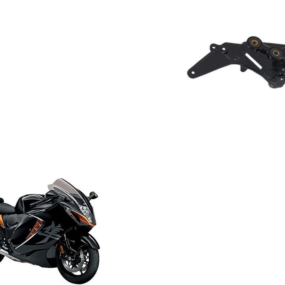 BACALHAU SUPORTE PEDALEIRA DIANT. DIR. SUZUKI HAYABUSA 1300 2023 a 2023 USADO ( ORIGINAL )