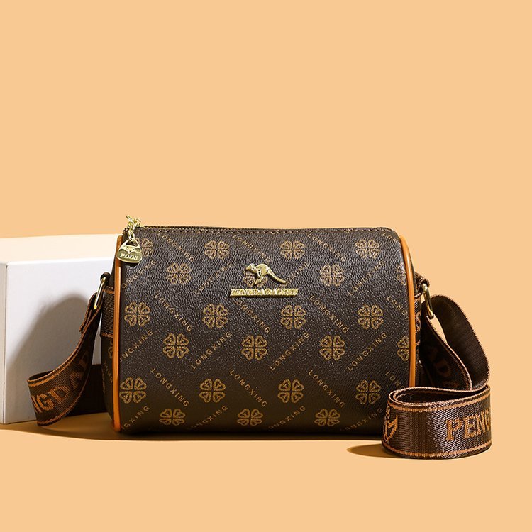 Bolsa mensageiro feminina, bolsa de ombro feminina, sacola feminina, grande capacidade, elegante, combinada, bolsa balde