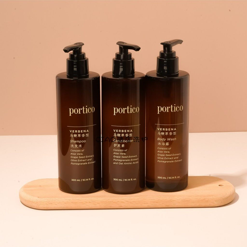 Shampoo, Condicionador de Cabelo e Gel de Banho Hyatt Portico Verbena 300ml