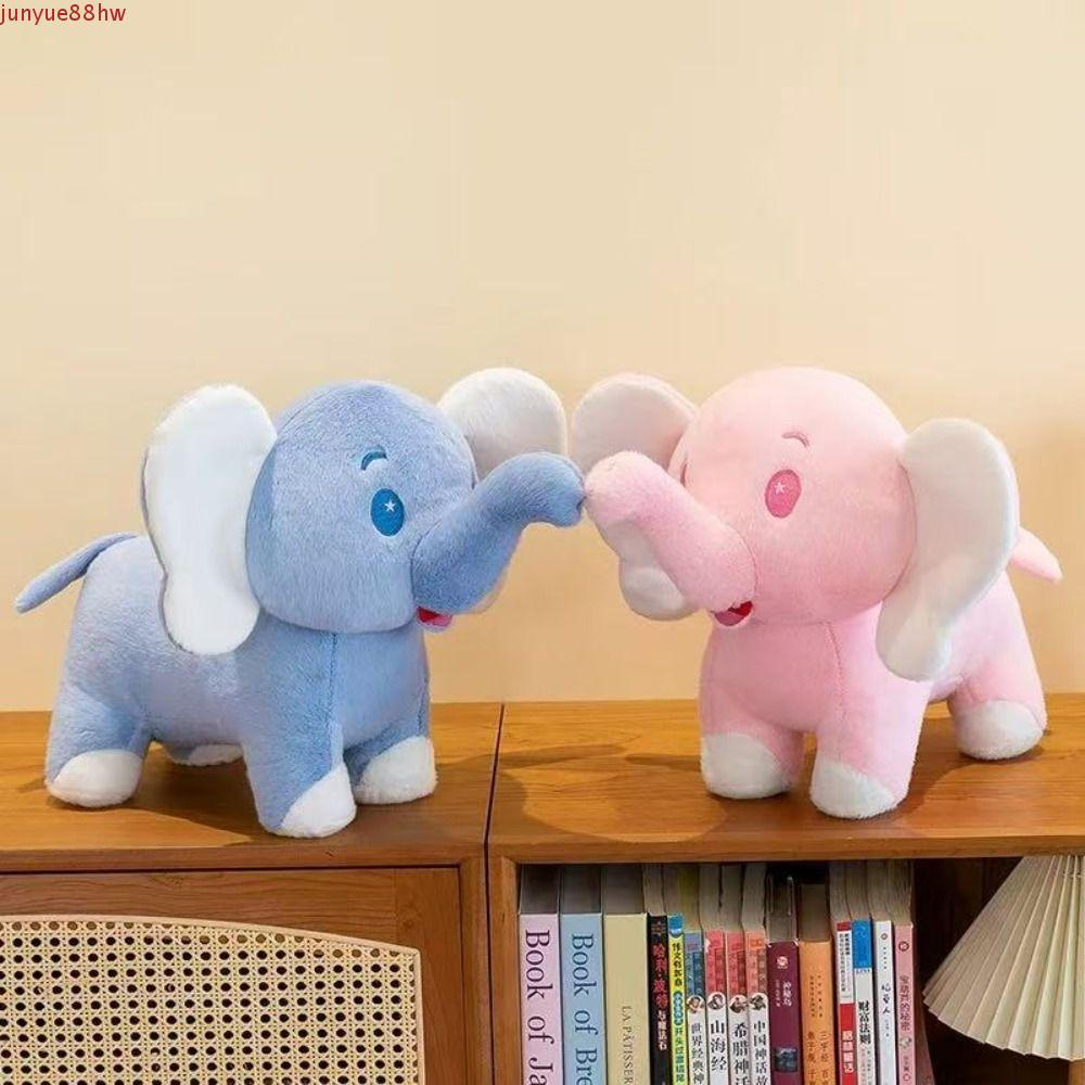 Brinquedo de Pelúcia Elefante JUNYUE, Almofada, Travesseiro, Boneco de 35cm 530L