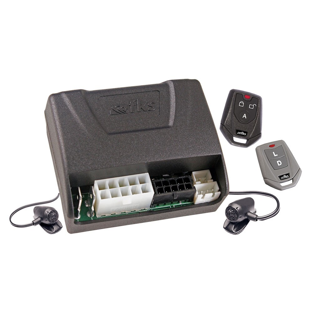 Alarme Automotivo Fks Fk905 Universal Sensor De Presença 2 Controles Cr941 Cr955