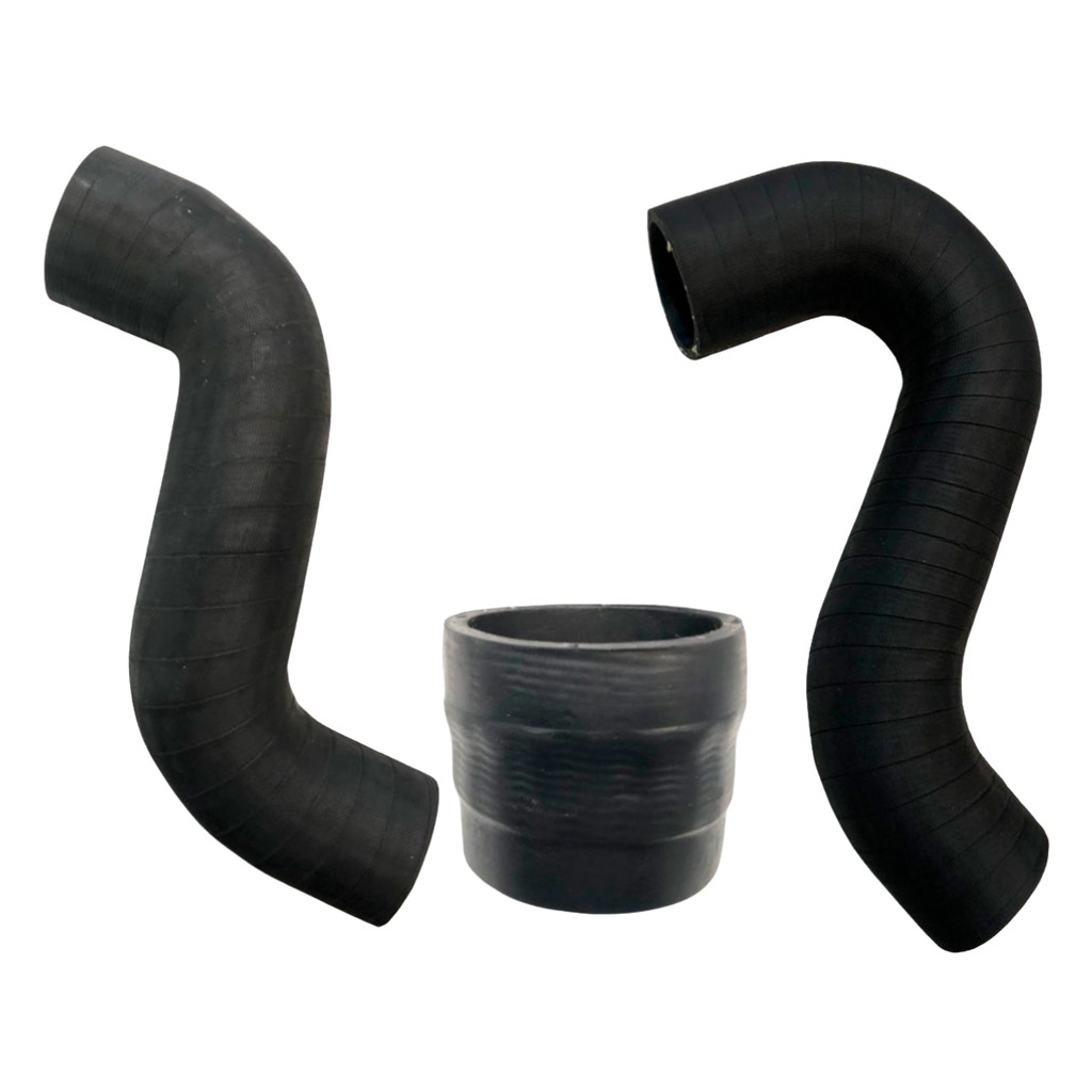 Kit 3 Mangueiras do Intercooler da Amarok 2.0 16v Turbo 2010 Mangotes Intercooler Amarok 2.0