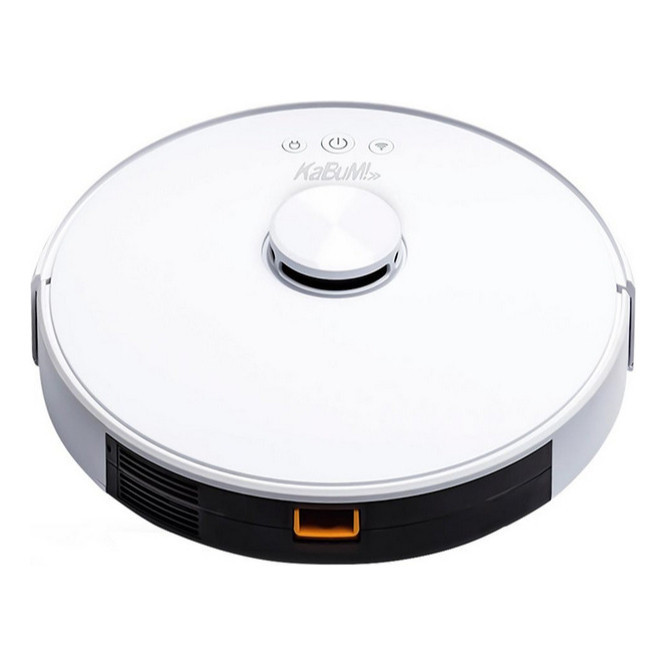 Robô Aspirador Kabum Smart 700 Branco com Mop | Wi-Fi | Compatível Alexa