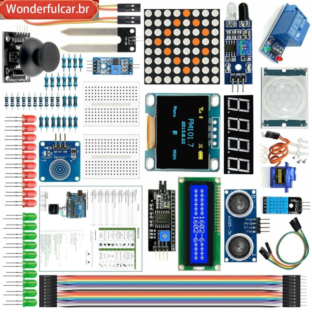 [WDFU-BR]For Arduino Kit 328 Equipment V3.0 Mega Nano Project UNO 2560 Electrical