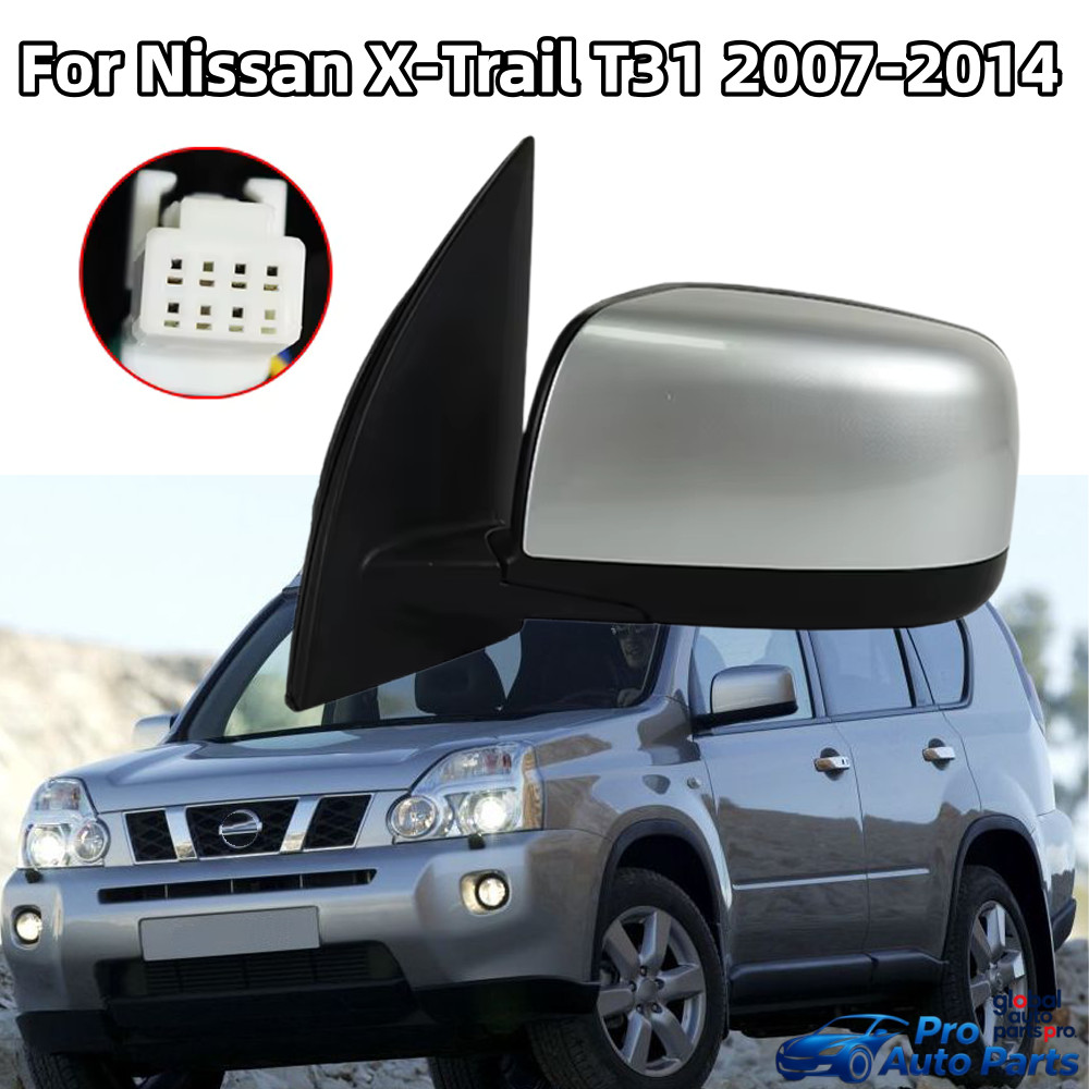 Espelho Retrovisor Elétrico Para Porta De Carro , Nissan X-Trail Xtrail T31 2007-2014 , Aquecimento Automático