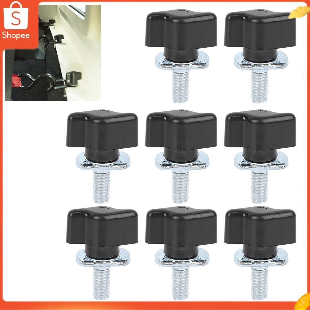 Hap Kit de remoção rápida de prendedor Hap Hard Top, porca de parafuso de polegar adequada para YJ TJ JK M8 25mm 95-16