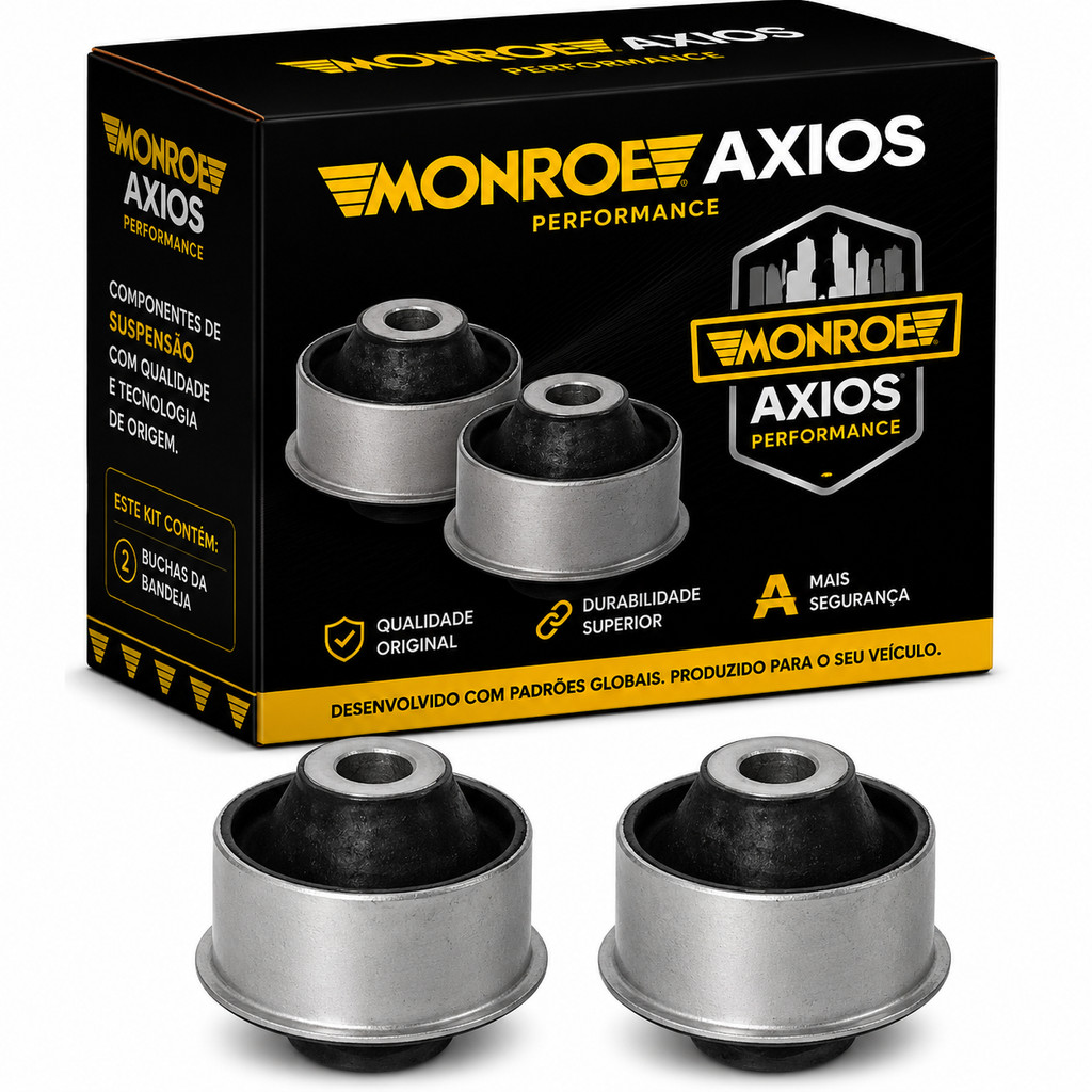 Par Bucha Da Bandeja Dianteira Peugeot 207 2008 A 2015