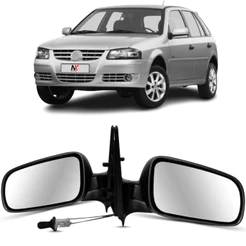 Retrovisor Gol Parati Saveiro G3 G4 4 Portas 1999 2000 2001 2002 2003 2004 2005 2006 2007 2008 A 2013 Com Controle