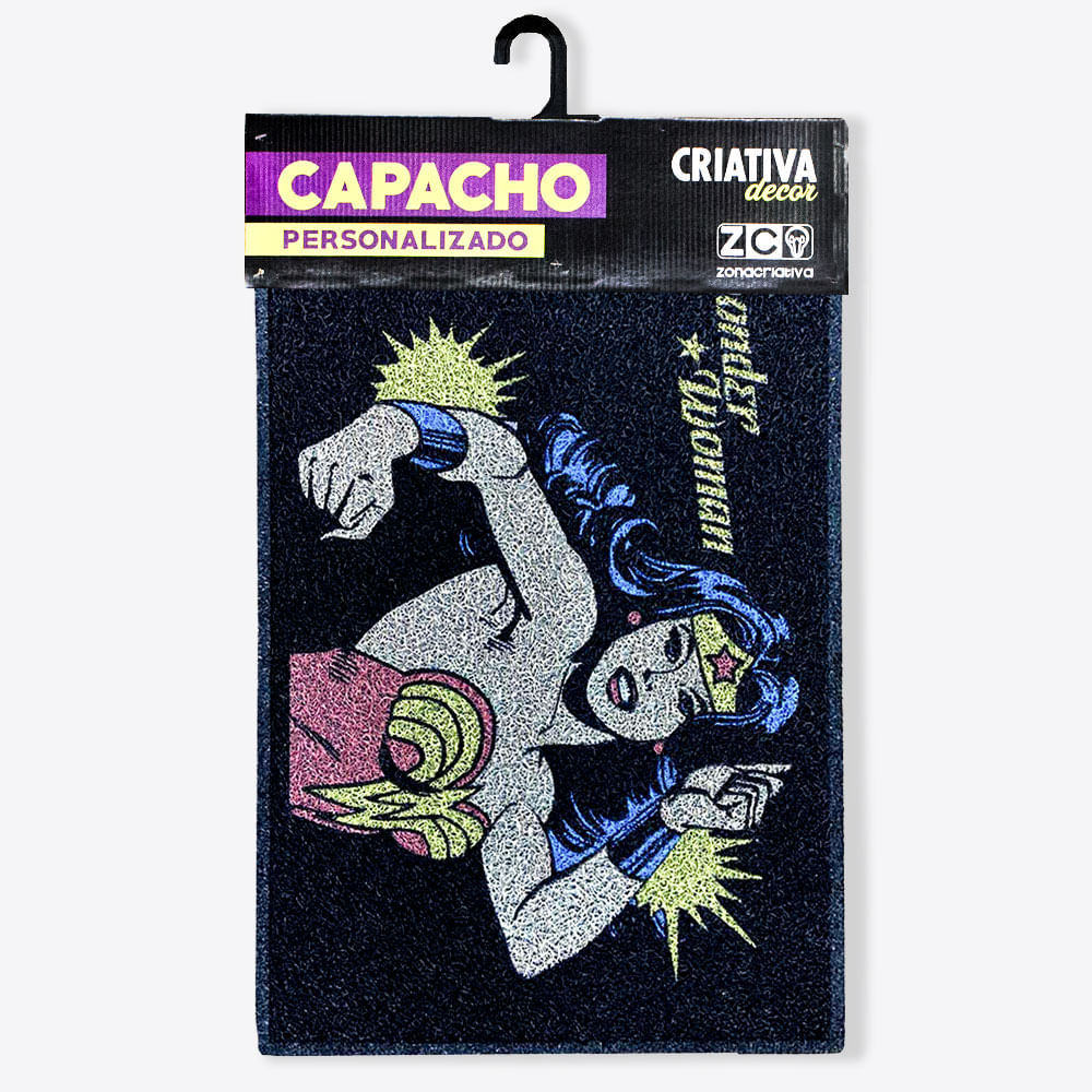 Capacho Mulher-Maravilha - DC Comics em Oferta na Shopee