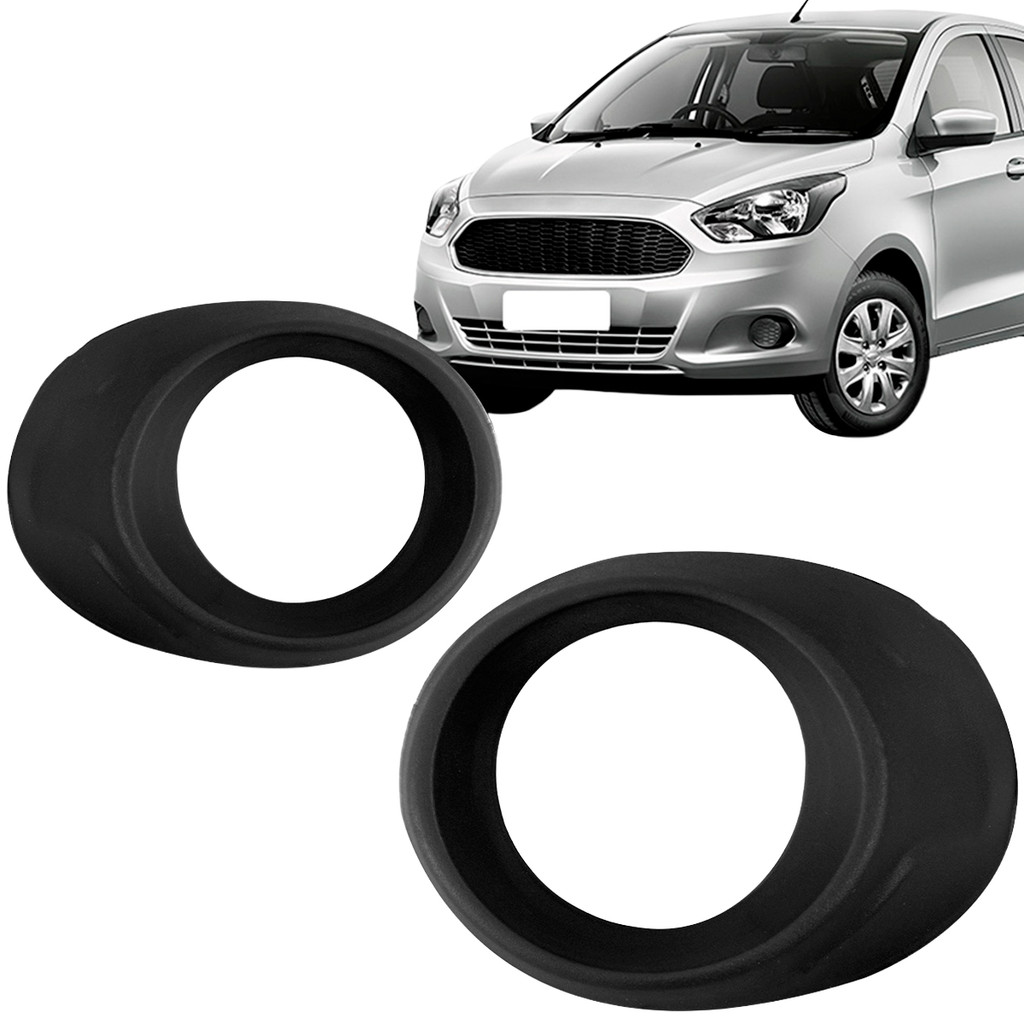 Grade Moldura Milha Ka 2015 2016 2017 2018 Com Furo em Oferta na Shopee