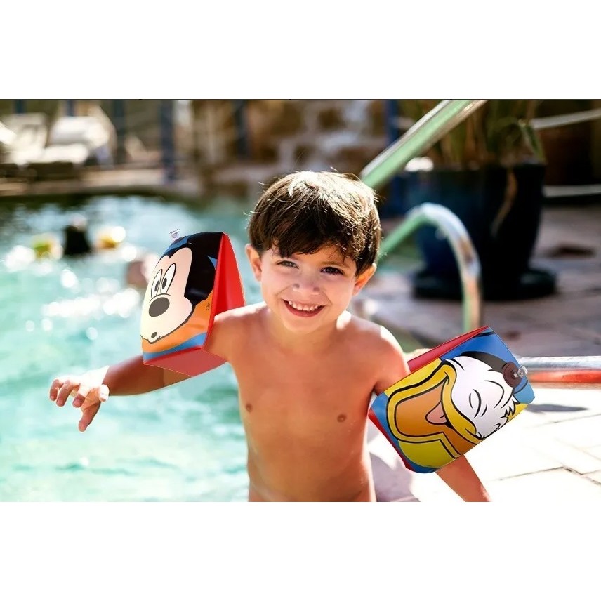 BOIA DE INFLÁVEL BRAÇO 23 x 14cm ETITOYS ATÉ 20KG - MICKEY · foto 2