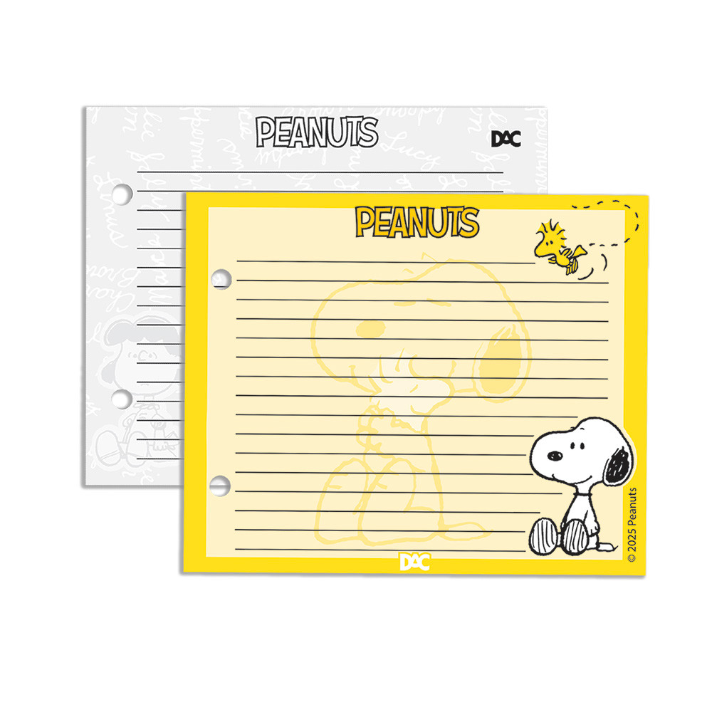 Refil Porta Fichas Mini Fichário Horizontal Snoopy DAC em Oferta na Shopee