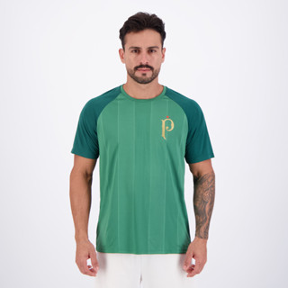 Camisa Palmeiras Palestra Raglan Verde em Oferta na Shopee