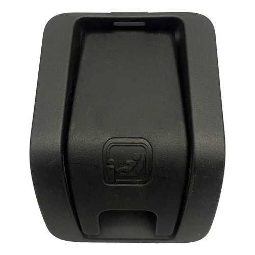 Tampa Fixador Isofix Cadeirinha Banco Traseiro Tracker 2022 Preto
