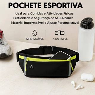 Bolsa Cintura Multifuncional Para Esportes! Múltiplos Compartimentos Para Organização Pochete Unissex Esportiva em Oferta na Shopee