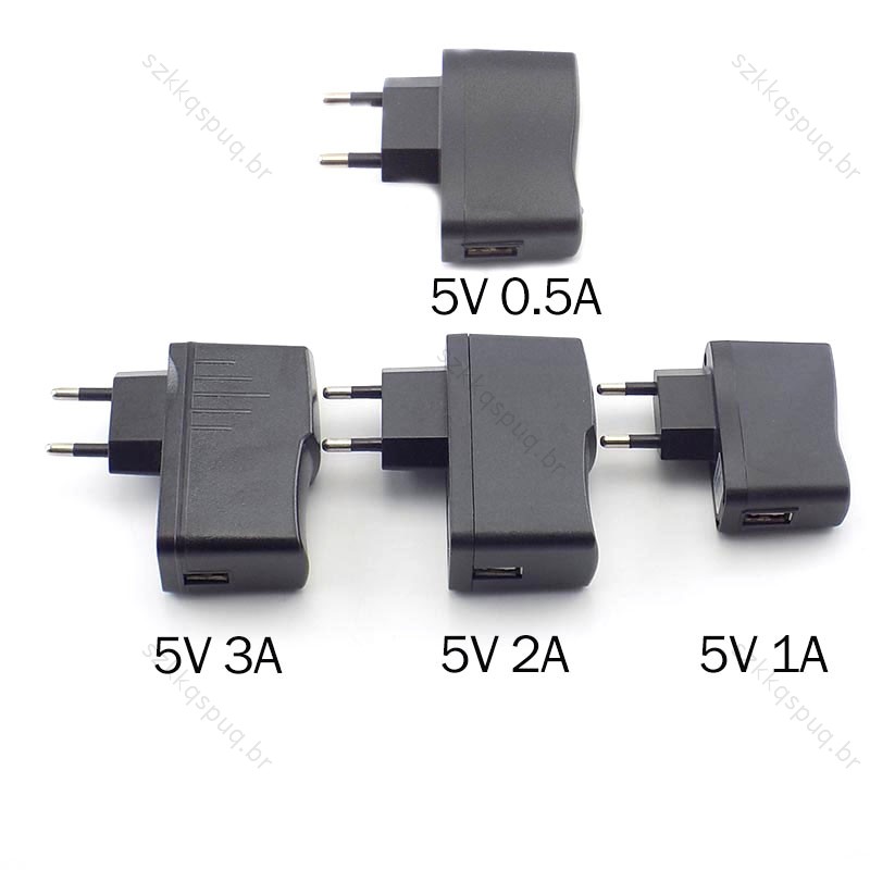 Carregador Micro USB 5V 0.5A 1A 2A 3A De Parede AC Para DC Adaptador De Alimentação De Carregamento Fonte 100V-240V Saíd