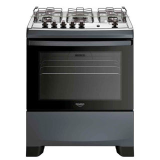 Fogão De Piso 5 Bocas Supreme Titanium Dako Com Mesa Inox Forno 100 Litros Bivolt em Oferta na Shopee