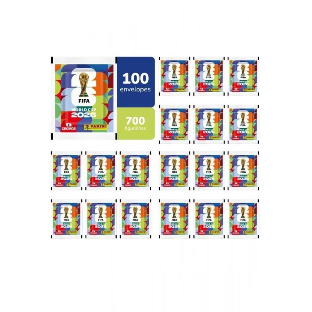 COPA DO MUNDO 2026 - KIT COM 100 ENVELOPES