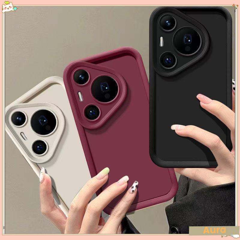 Doce Cor Caso De Telefone Para Huawei Pura 80 Ultra 70 Pro Plus P80 P70 P60 P50 P40 P30 P20 Lite À Prova De Choque Capa