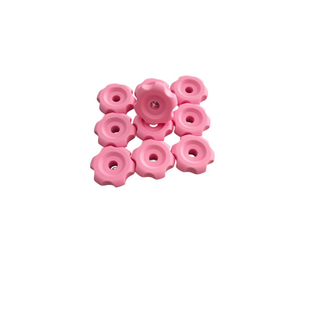 Manípulo Margarida Rosa Femea 8mm Estante Prato de Bateria 10un