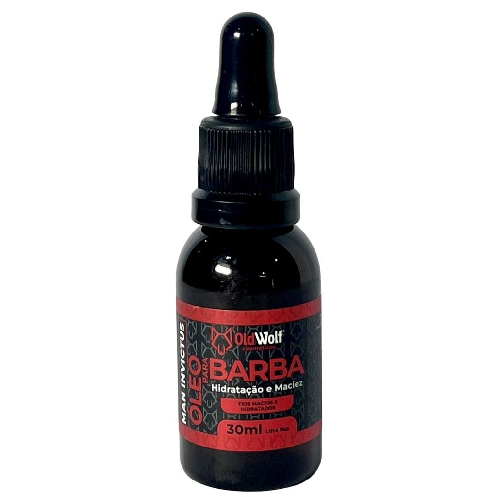 Oleo para Barba Man Invictus  - Old Wolf - 30ML