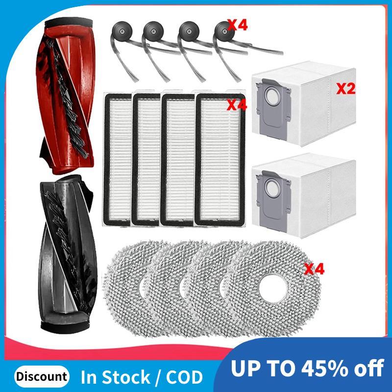 Peças De Reposição Para Qrevo Curv/P20 Pro Super Aspirador De Pó Escova Lateral Principal Filtros Hepa Mop Pano Sacos