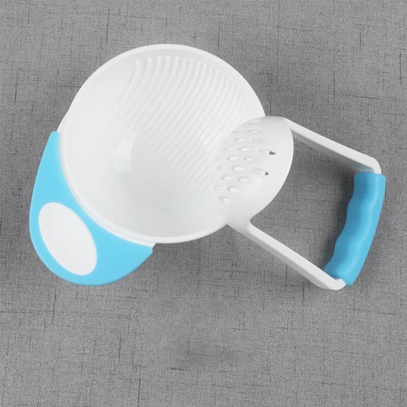 Moedor Manual para Bebês, Tigela para Moer Alimentos Complementares, Conjunto de Ferramentas para Cozinhar Frutas e Alim