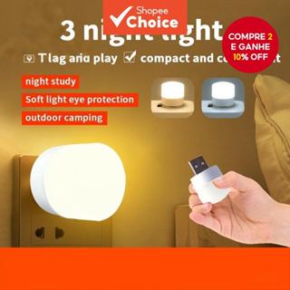 CCL PH Luz Noturna Quarto USB LED Portátil Lâmpada De Poupança Energia Multifuncional Móvel 1W Adequado Para Quatro Esta em Oferta na Shopee