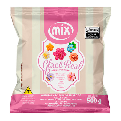 Glace Real Sabor Baunilha 500g MIX