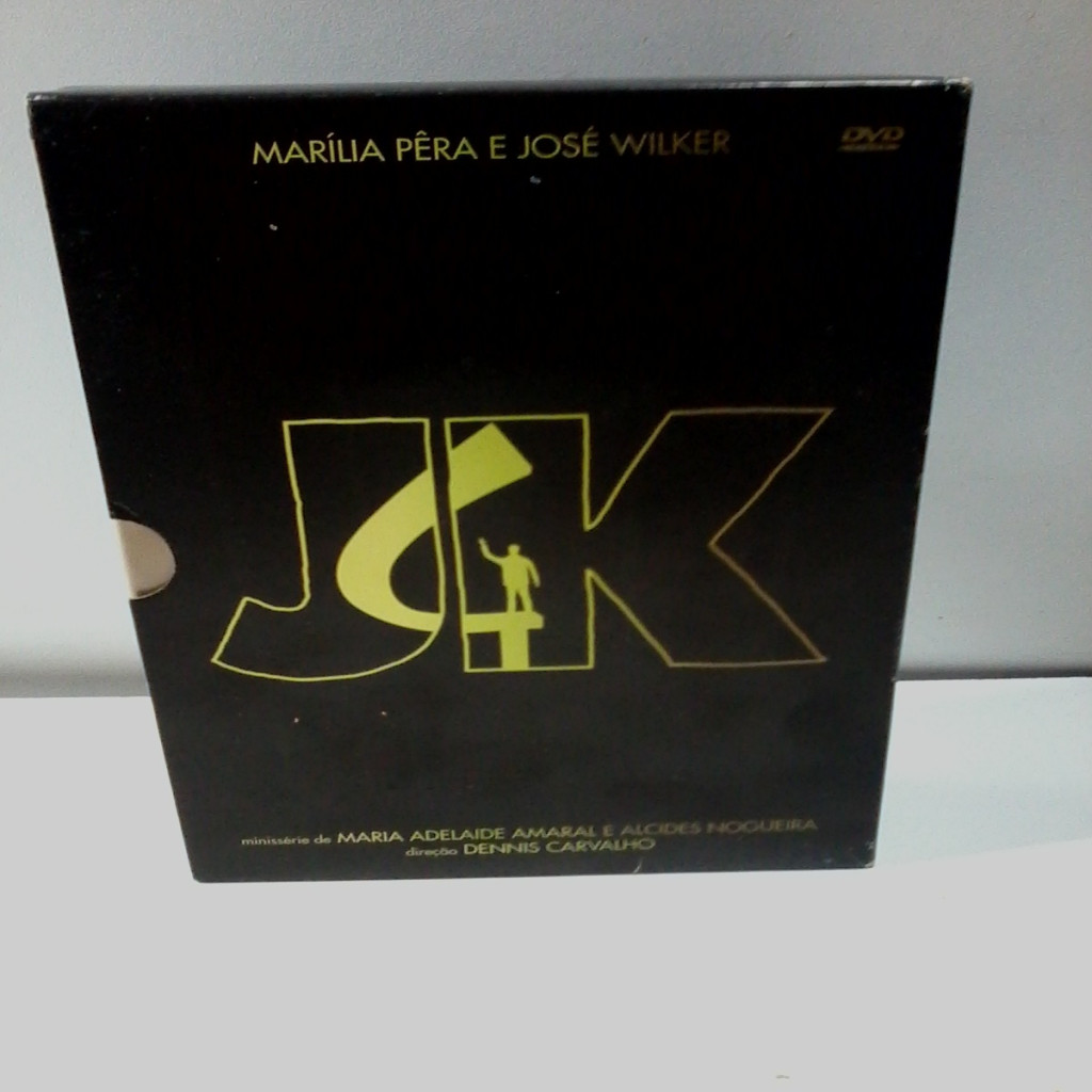 DVD JK - Minisserie - Wagner Moura, José Wilker, Débora Falabella , Marilia Pera editora Dennis Carvalho