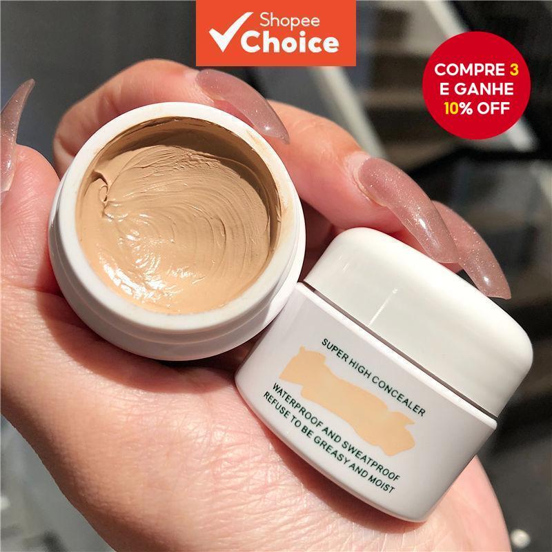 Corretivo À Prova D'água De Sombra Única-Capa Natural Sem Costura Para Manchas E Em Movimento