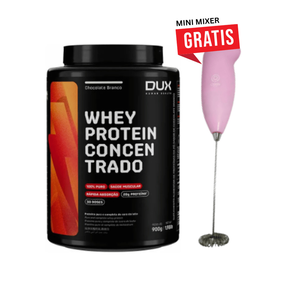 Whey Dux em Promoção - Whey Dux Chocolate Branco - Whey Protein Dux Concentrado - Melhor Whey Protein do Mercado 2026