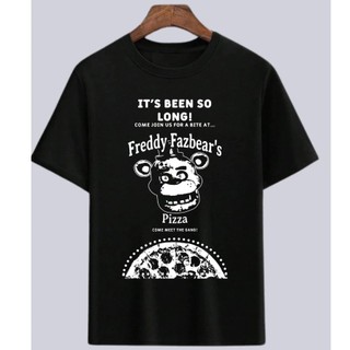Camiseta Basica Five Animatronics Cartoon Camisa 100% Algodão Unissex Plus Size Oversized Blusão