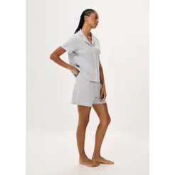 Pijama Curto Feminino Americano Estampado
