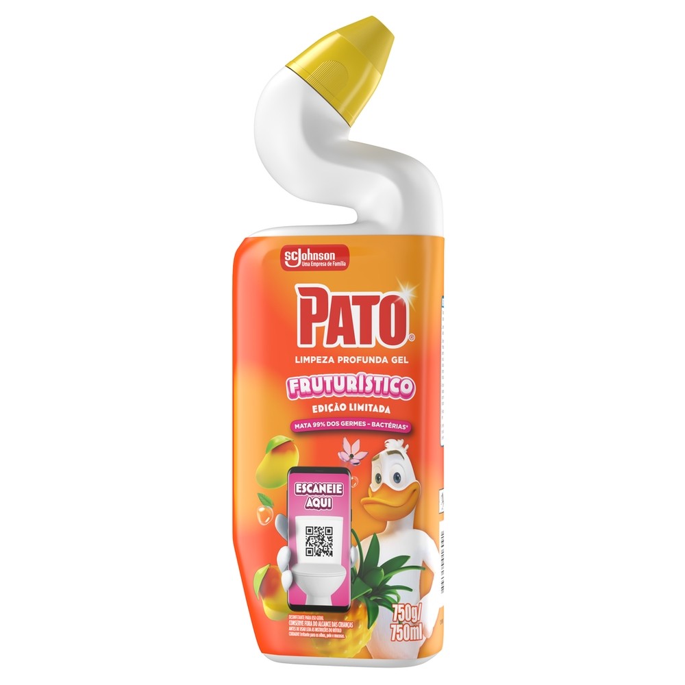 Limpador Sanitário Pato Cloro Gel Futurístico 750ml