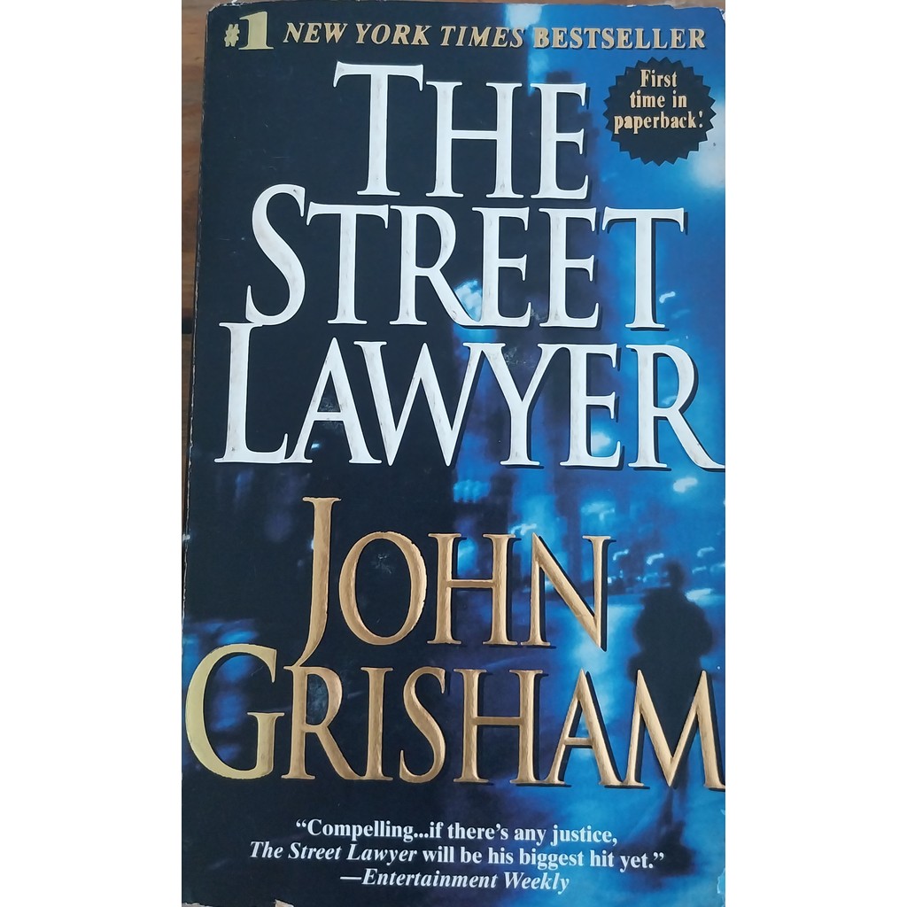 LIVRO, THE STREET LAWYER, JOHN GRISHAM