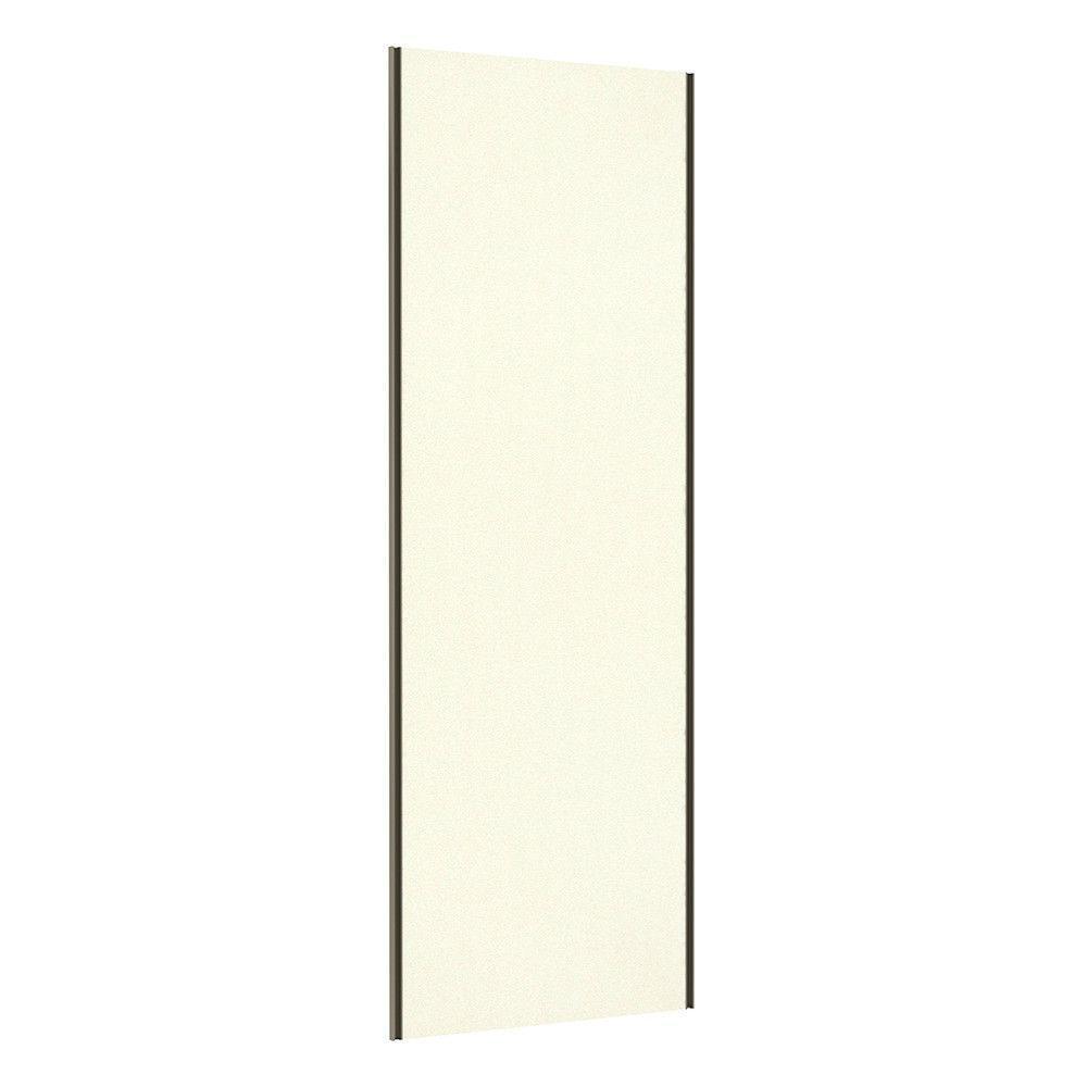 Porta De Correr Closet 80cm Inox Sem Kit Ferragem Kashmir