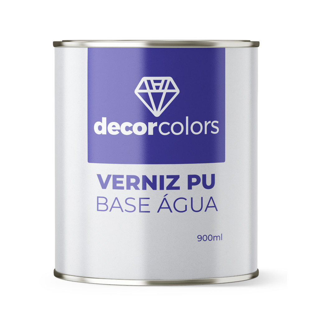 VERNIZ PU BASE ÁGUA BRILHANTE - DECOR COLORS