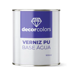 VERNIZ PU BASE ÁGUA BRILHANTE - DECOR COLORS