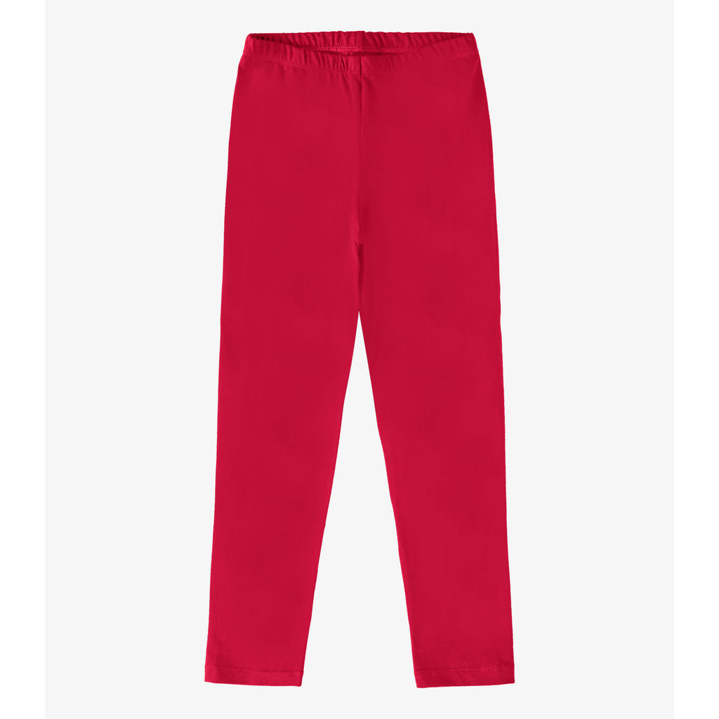 Legging Infantil Menina Molecotton Rovitex Kids Vermelho