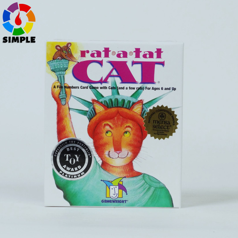 Rat-a-Tat Cat | A Fun Numbers Card Game with Cats (and a few rats)