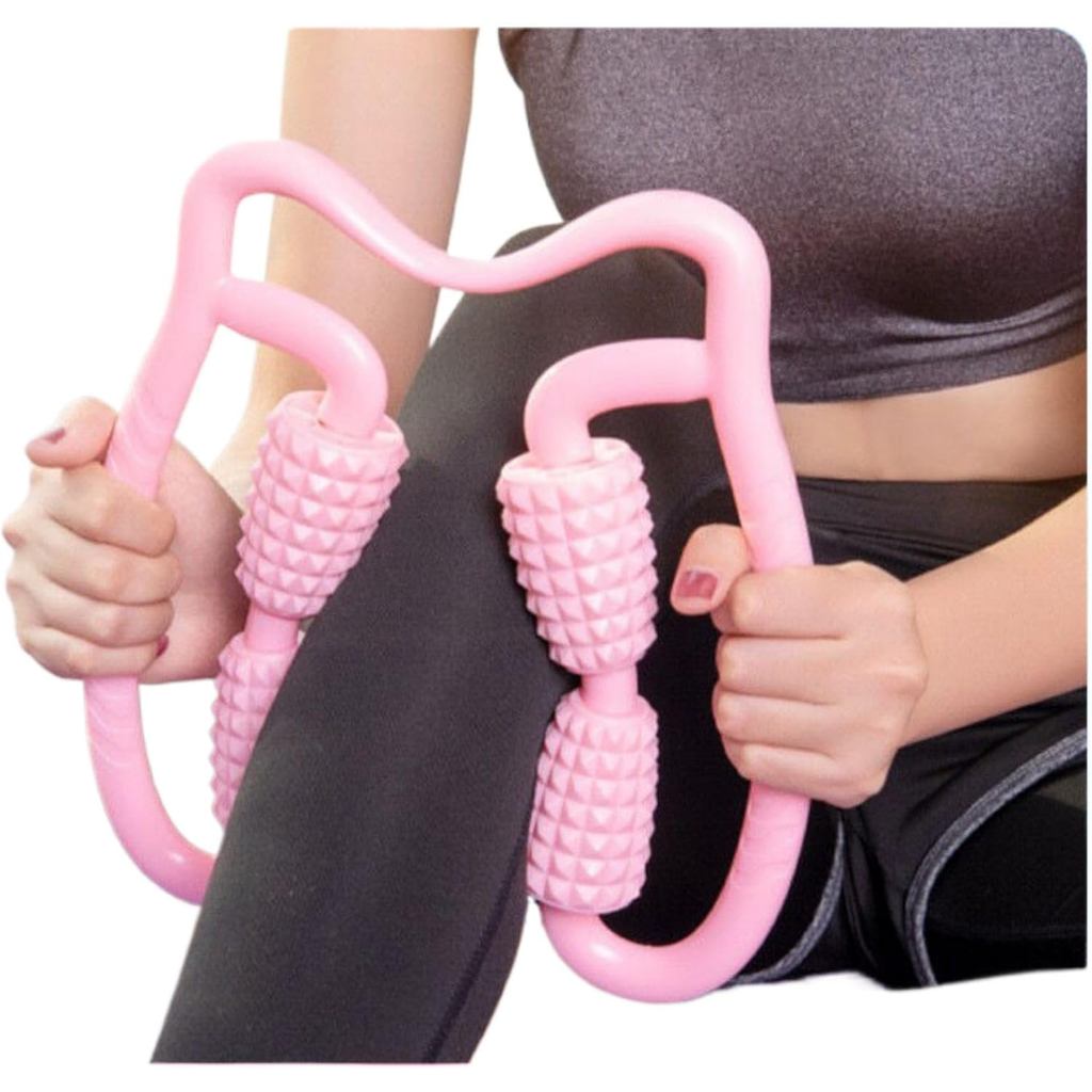 Massageador Portátil: Novo massageador circular portátil para pernas, pescoço, ombros e costas, massageador de panturril