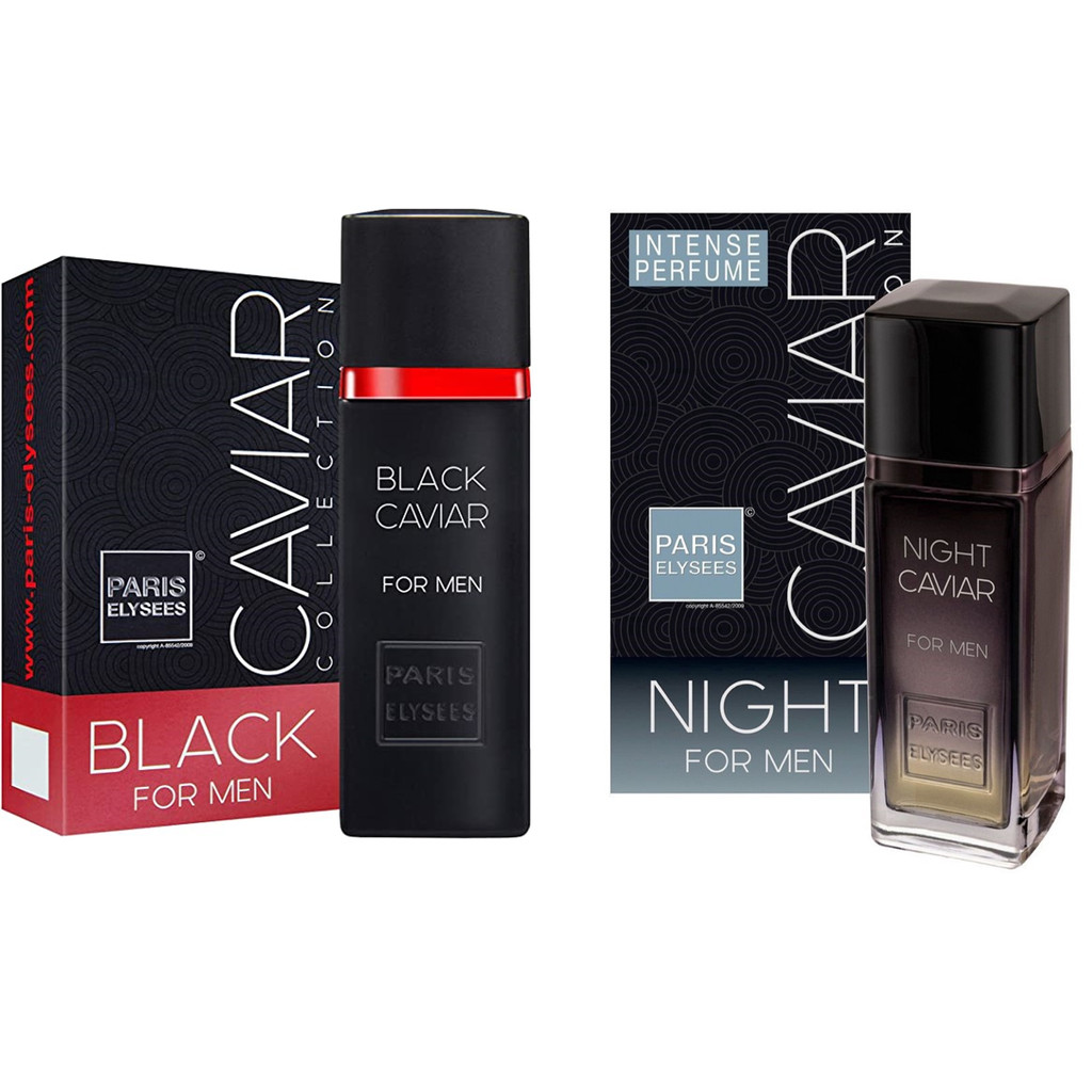 Kit 1 Black Caviar Masculino 100ml + 1 Night Caviar 100ml